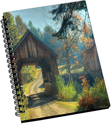 74% OFF on AMY Vintage Old Way A5 Notebook Spiral Bound