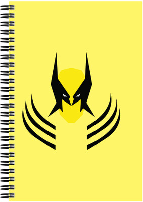 21% OFF on Art Emporio Wolverine Minimalist A5 Notebook Spiral