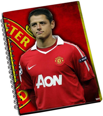 50% OFF on Shoperite Manchester United Player A5 Notebook Ring Bound