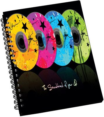 69% OFF on AMY Foour Discs Colorful A5 Notebook Spiral Bound 69% OFF on AMY Foour Discs Colorful A5 Notebook Spiral Bound