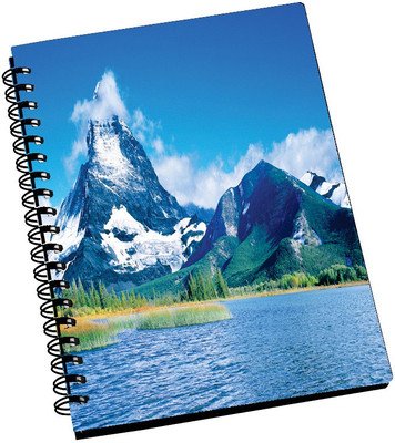 74% OFF on AMY Moutain Scene Heaven A5 Notebook Spiral Bound