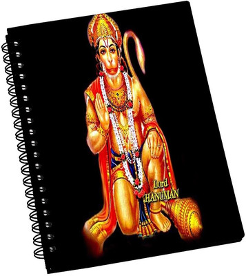 74% OFF on AMY Dark 3D Lord Hanuman A5 Notebook Spiral Bound 74% OFF on AMY Dark 3D Lord Hanuman A5 Notebook Spiral Bound