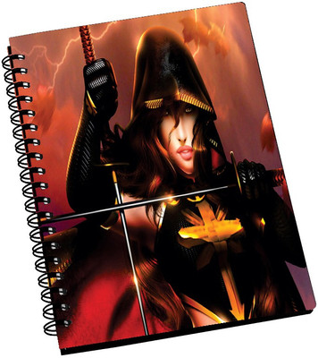 74% OFF on AMY Hot 3D Warrior Princess with Sword A5 Notebook Spiral Bound 74% OFF on AMY Hot 3D Warrior Princess with Sword A5 Notebook Spiral Bound