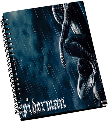 69% OFF on AMY Spider Man Rain A5 Notebook Spiral Bound 69% OFF on AMY Spider Man Rain A5 Notebook Spiral Bound