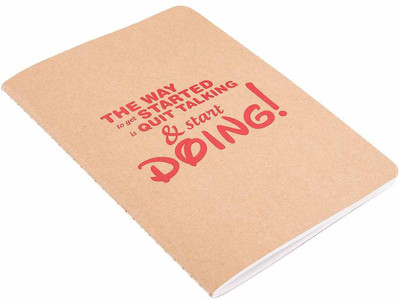 33% OFF on Thinkpot The Way To Get Started Walt Disney Kraft A5 Notebook Hand Sewn
