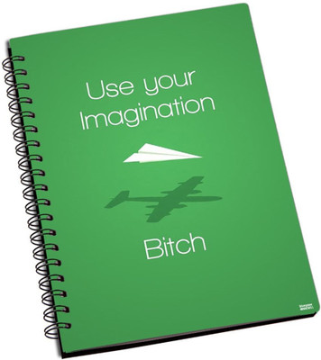 60% OFF on Shoperite Bitch art A5 Notebook Ring Bound