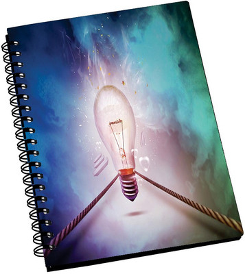 69% OFF on AMY Bulb Light A5 Notebook Spiral Bound 69% OFF on AMY Bulb Light A5 Notebook Spiral Bound