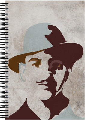 21% OFF on Art Emporio Bhagat Singh A5 Notebook Spiral