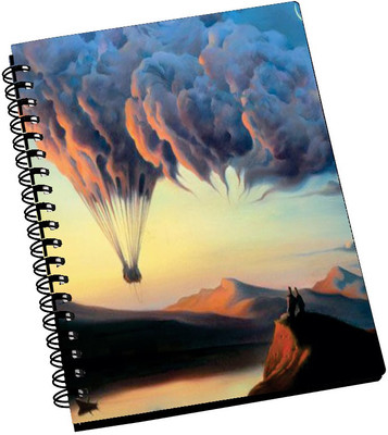 69% OFF on AMY Clouds Beauty A5 Notebook Spiral Bound 69% OFF on AMY Clouds Beauty A5 Notebook Spiral Bound