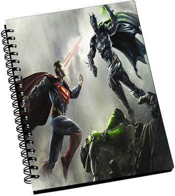 74% OFF on AMY Batman Vs Super Man 3D A5 Notebook Spiral Bound 74% OFF on AMY Batman Vs Super Man 3D A5 Notebook Spiral Bound
