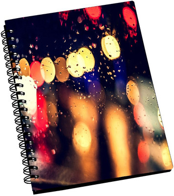 74% OFF on AMY Vintage Blur Window Rain Lights A5 Notebook Spiral Bound 74% OFF on AMY Vintage Blur Window Rain Lights A5 Notebook Spiral Bound