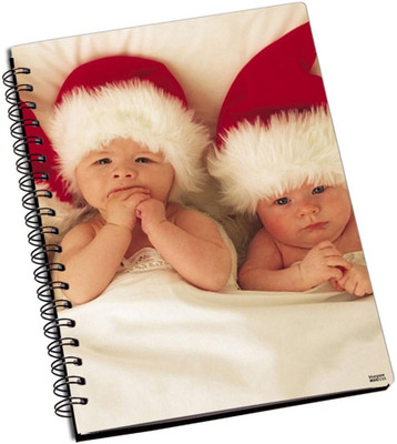 50% OFF on Shoperite Christmas Babies A5 Notebook Ring Bound