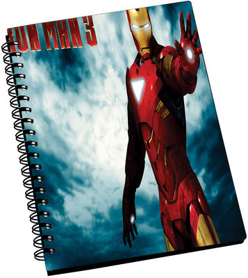 69% OFF on AMY Iron Man Three Red A5 Notebook Spiral Bound 69% OFF on AMY Iron Man Three Red A5 Notebook Spiral Bound