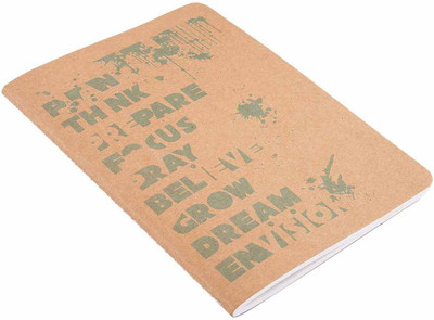 Thinkpot Plan Prepare Focus Kraft A5 Notebook Hand Sewn Thinkpot Plan Prepare Focus Kraft A5 Notebook Hand Sewn