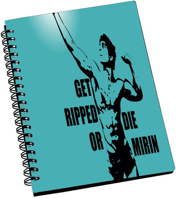 74% OFF on AMY Cool Bodybuilding with Quote A5 Notebook Spiral Bound 74% OFF on AMY Cool Bodybuilding with Quote A5 Notebook Spiral Bound
