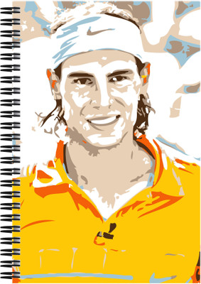 21% OFF on Art Emporio Rafal Nadal A5 Notebook Spiral