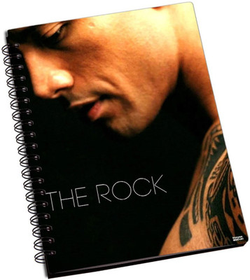 50% OFF on Shoperite Dwayne Johnson A5 Notebook Ring Bound