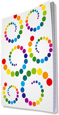 67% OFF on Effit Rangoli A4 Notebook Soft Bound