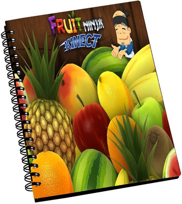 74% OFF on AMY Fruit Ninja Kinect A5 Notebook Spiral Bound 74% OFF on AMY Fruit Ninja Kinect A5 Notebook Spiral Bound