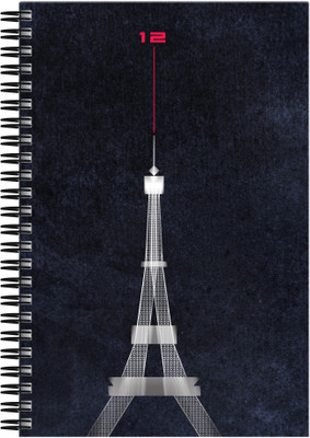 21% OFF on Art Emporio Midnight in Paris Movie A5 Notebook Spiral