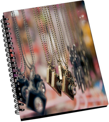74% OFF on AMY Cool Camera Pendants A5 Notebook Spiral Bound 74% OFF on AMY Cool Camera Pendants A5 Notebook Spiral Bound