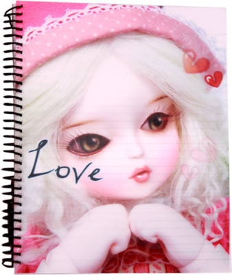 Gathbandhan 3D Love A4 Notebook Spiral Bound Gathbandhan 3D Love A4 Notebook Spiral Bound