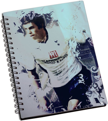 77% OFF on Shoprock Gareth Bale Real Madrid A5 Notebook Ring Bound