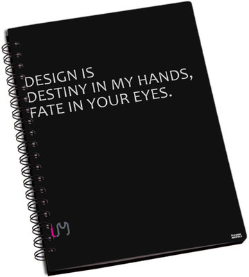 50% OFF on Shoperite Typography Design A5 Notebook Ring Bound 50% OFF on Shoperite Typography Design A5 Notebook Ring Bound