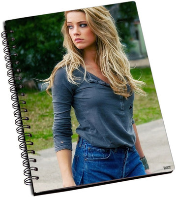 50% OFF on Shoperite Amber Heard Hot A5 Notebook Ring Bound