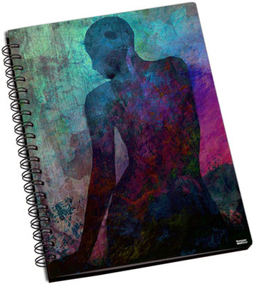 74% OFF on Shoprock Lazy Rich Painting A5 Notebook Ring Bound