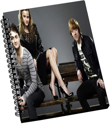 74% OFF on AMY Daniel Radcliffe Emma Watson & Rupert Grint A5 Notebook Spiral Bound