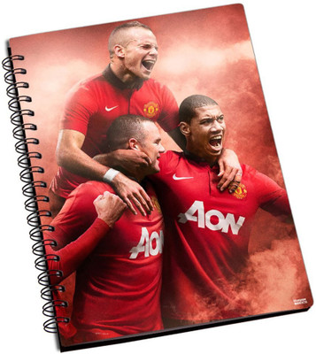 77% OFF on Shoprock Man United Win A5 Notebook Ring Bound
