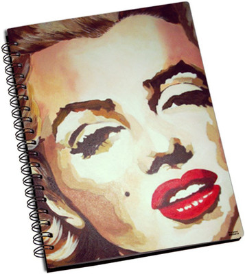 50% OFF on Shoperite Marilyn Monroe Face A5 Notebook Ring Bound
