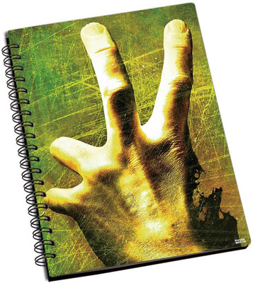 50% OFF on Shoperite Dead Hand A5 Notebook Ring Bound