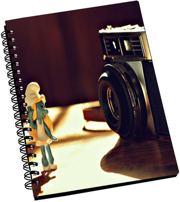 74% OFF on AMY Cute Smurfette Girl with Camera A5 Notebook Spiral Bound 74% OFF on AMY Cute Smurfette Girl with Camera A5 Notebook Spiral Bound