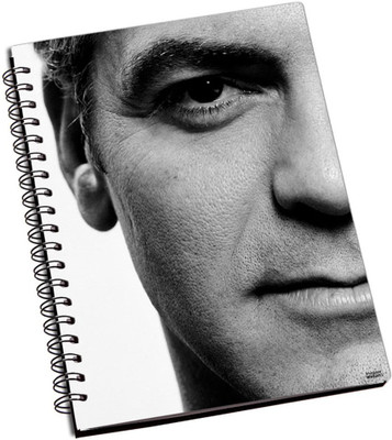 50% OFF on Shoperite George Clooney Face A5 Notebook Ring Bound