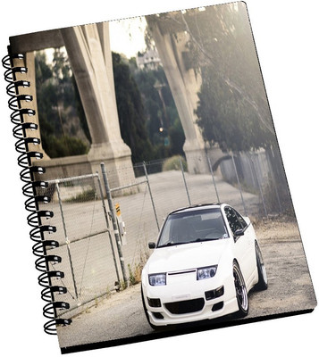 74% OFF on AMY Super Cool White Nissan 300zx A5 Notebook Spiral Bound