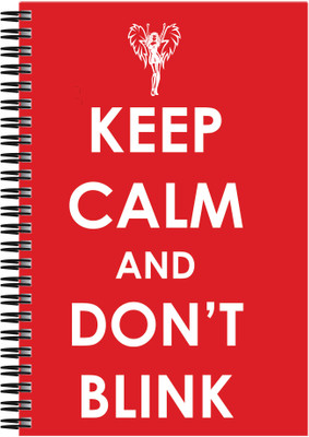 21% OFF on Art Emporio Keep Calm and Dont Blink A5 Notebook Spiral 21% OFF on Art Emporio Keep Calm and Dont Blink A5 Notebook Spiral