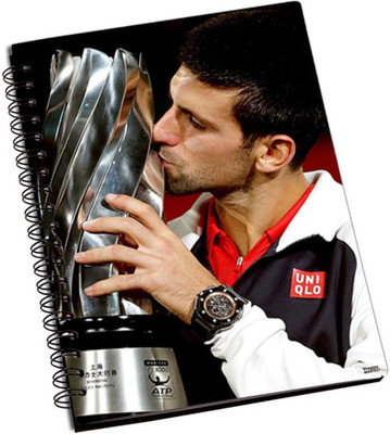 74% OFF on Shoprock Novak Djokovic Shanghai A5 Notebook Ring Bound
