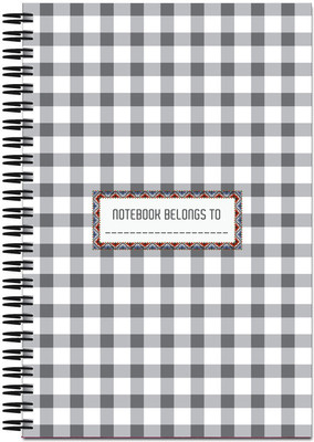 21% OFF on Art Emporio Grey Patterns A5 Notebook Spiral Bound 21% OFF on Art Emporio Grey Patterns A5 Notebook Spiral Bound