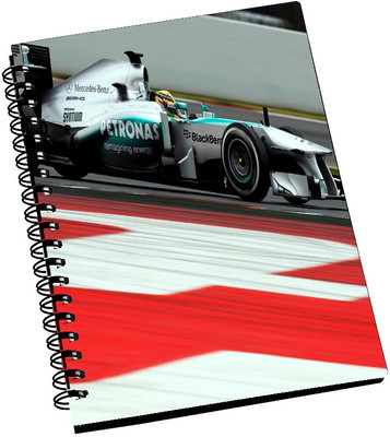 74% OFF on AMY Lewis Hamilton 2013 A5 Notebook Spiral Bound
