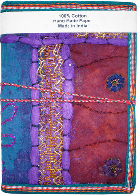 27% OFF on R S Jewels Paper Handmade Patchwork Notpad Regular Diary Soft Bound