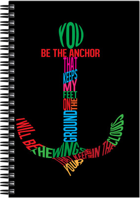 21% OFF on Art Emporio You be the Anchor A5 Notebook Spiral 21% OFF on Art Emporio You be the Anchor A5 Notebook Spiral