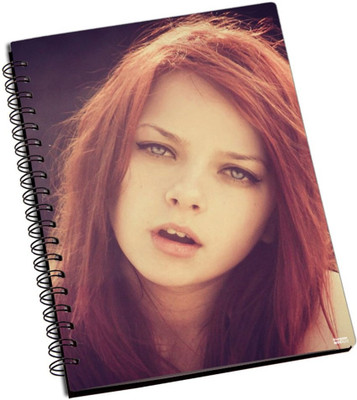 50% OFF on Shoperite Red Head Girl A5 Notebook Ring Bound