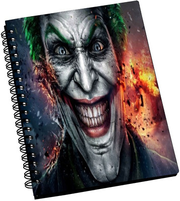 74% OFF on AMY Batman Evile Joker Smile A5 Notebook Spiral Bound 74% OFF on AMY Batman Evile Joker Smile A5 Notebook Spiral Bound