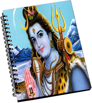74% OFF on AMY Beautiful Lord Shiva A5 Notebook Spiral Bound 74% OFF on AMY Beautiful Lord Shiva A5 Notebook Spiral Bound