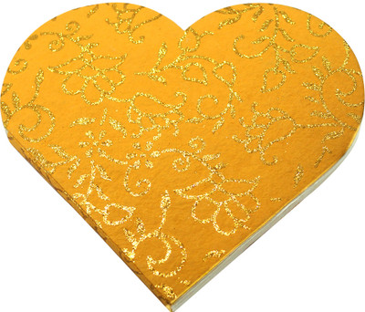 27% OFF on R S Jewels Handicraft Heart Shape Printed Note Pad Regular Diary Paper Back 27% OFF on R S Jewels Handicraft Heart Shape Printed Note Pad Regular Diary Paper Back