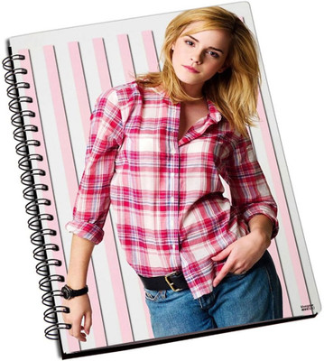 74% OFF on Shoprock Emma Watson Funky A5 Notebook Ring Bound