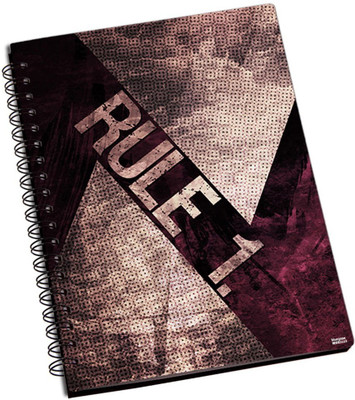 50% OFF on Shoperite Fight Club Rule A5 Notebook Ring Bound