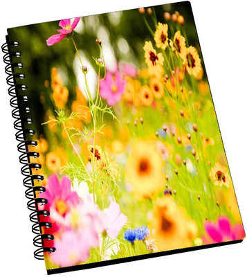 74% OFF on Amy Beautiful Colorful Flowers A5 Notebook Spiral Bound 74% OFF on Amy Beautiful Colorful Flowers A5 Notebook Spiral Bound